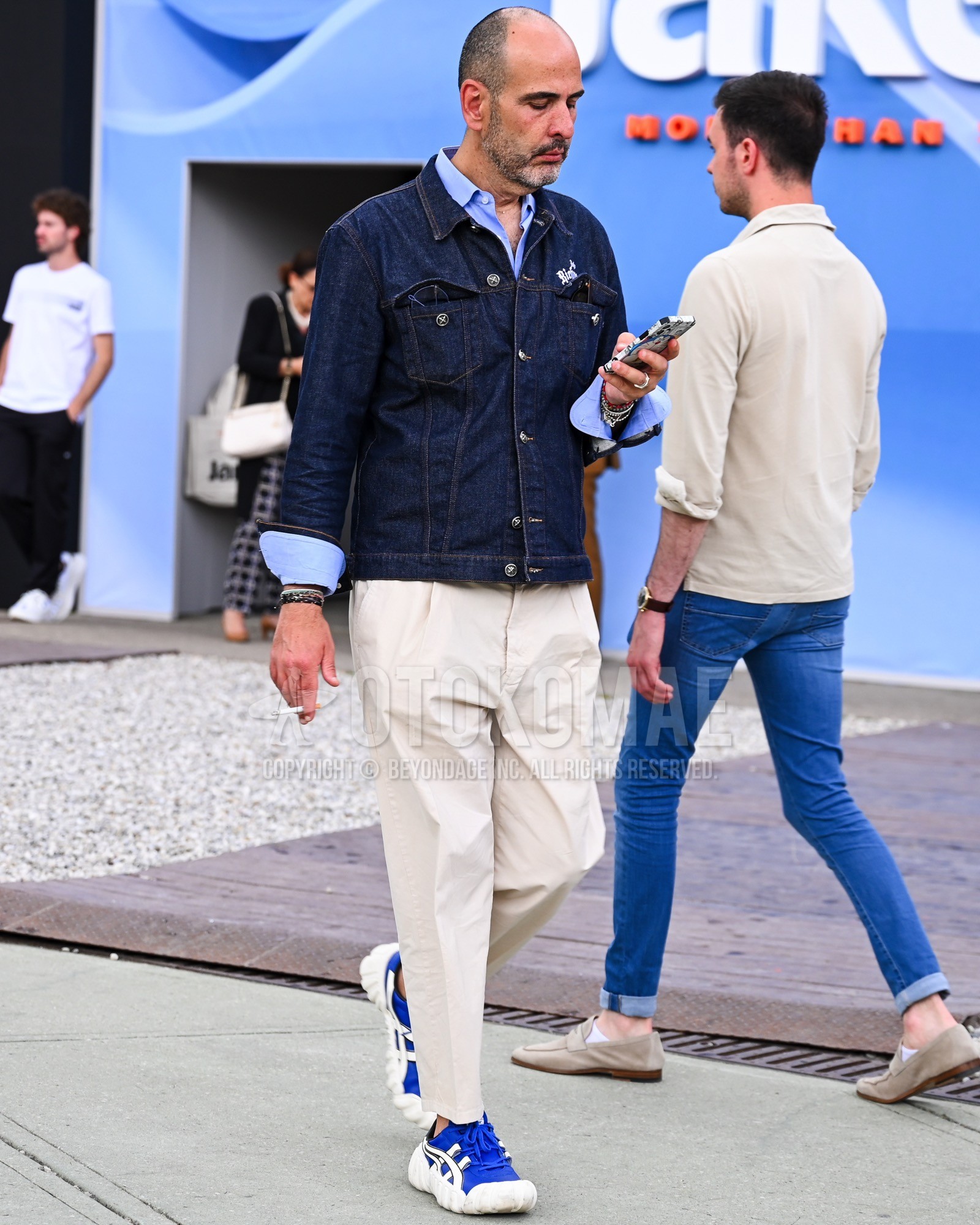 Denim Jacket with Skinny Jeans Relaxed Summer Outfits For Men In Their 30s  (18 ideas & outfits) | Lookastic
