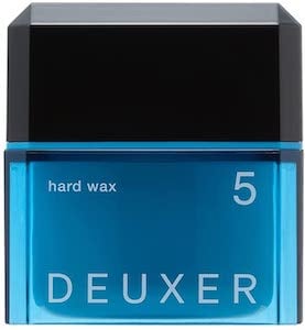 この髪型のヘアセットにおすすめのスタイリング剤▶︎「DEUXER(デューサー) ハードワックス 5」
