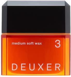 この髪型のヘアセットにおすすめのスタイリング剤▶︎「DEUXER(デューサー) ミディアムソフトワックス 3」