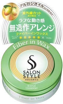 この髪型のヘアセットにおすすめのスタイリング剤▶︎「SALON STYLE(サロンスタイル) ヘアワックスB ファイバーイン」