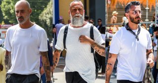 Tシャツスタイルをおしゃれにする「ドロップショルダー」とは？
