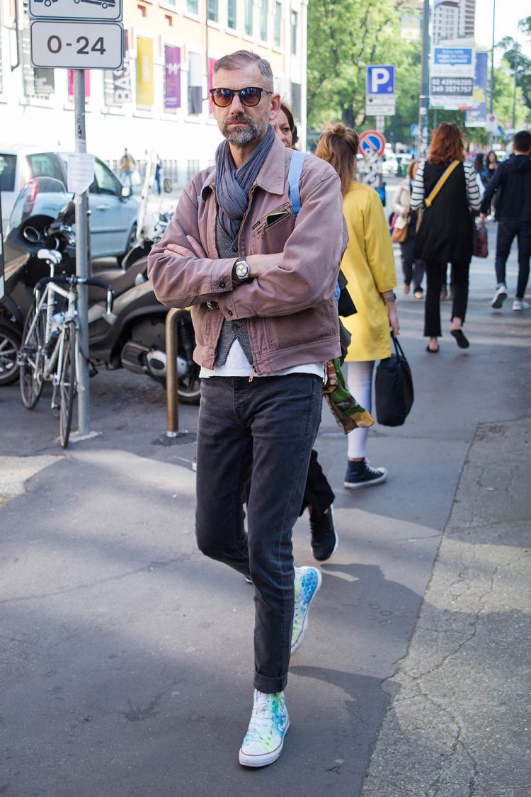 Black Skinny×Blouson