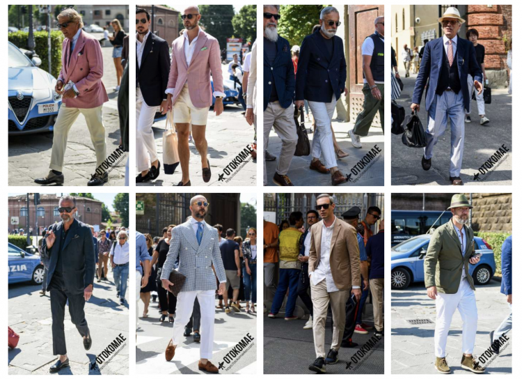 The variations of how to wear jackets are endless! Check out OTOKOMAE's snap page to see all the ways to wear jackets!