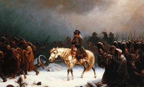 本切羽ナポレオンのロシア遠征が起源