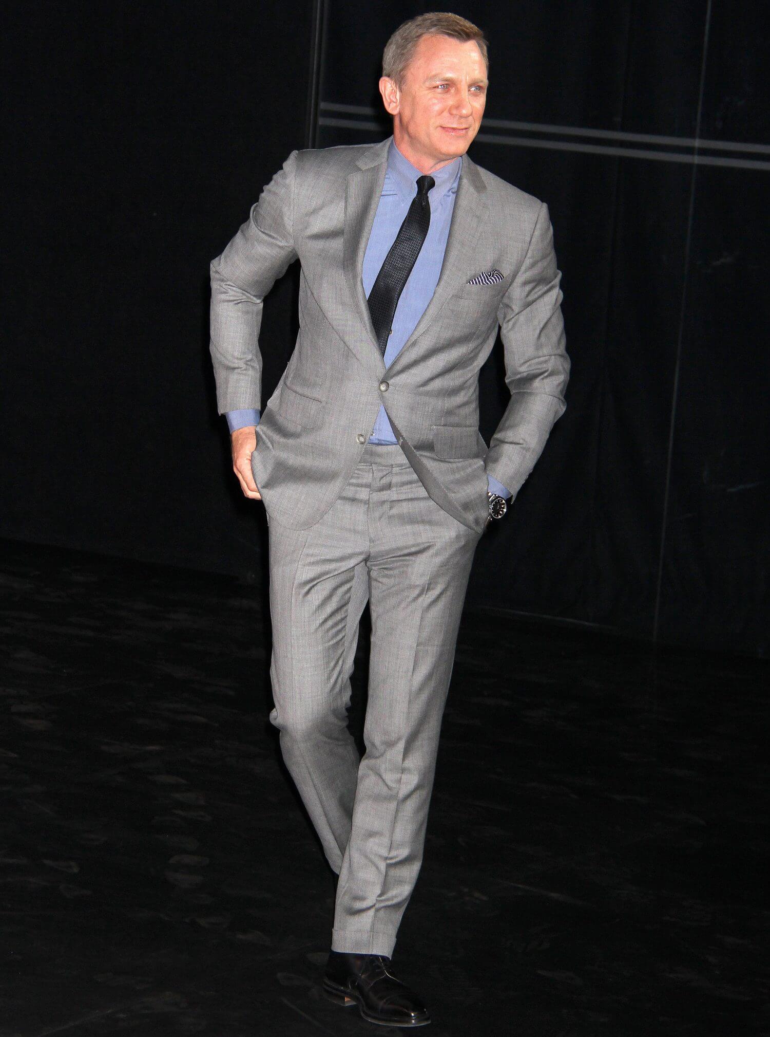 ダニエル クレイグのスーツスタイルの魅力を解剖 007 ジェームズ ボンド メンズファッションメディア Otokomae 男前研究所