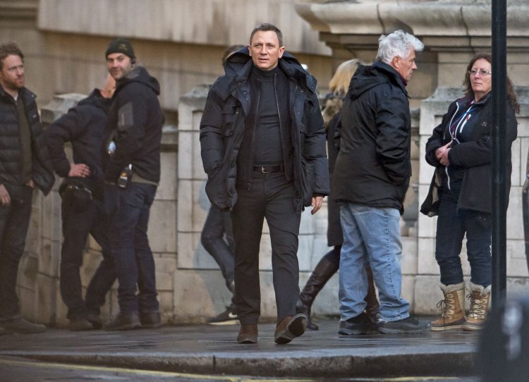 James Bond 'Spectre' on set filming, London, Britain - 31 May 2015