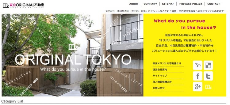 Tokyo ORIGINAL Real Estate