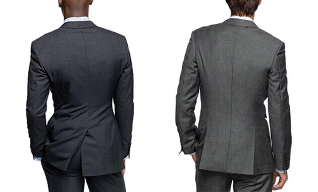 スーツは後ろ姿で魅せる「ベントの起源と与える印象の違い」