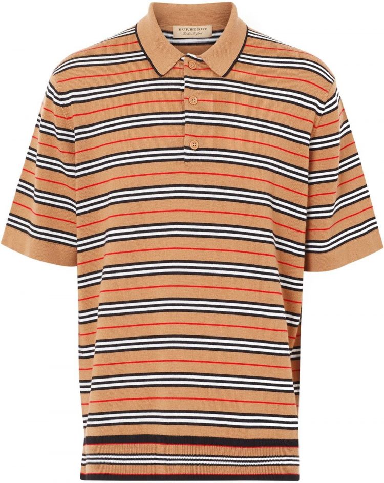 Burberry Striped Polo Shirt