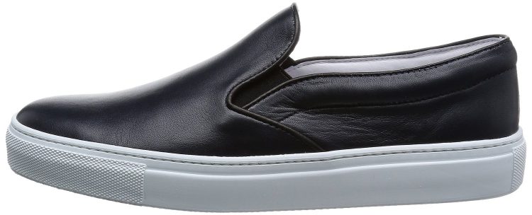 AMB Slip-on Sneaker,Black/Black Upper,White/White Sole