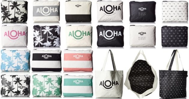 ALOHA COLLECTION waterproof clutch bags and pouches for the beach and city!
