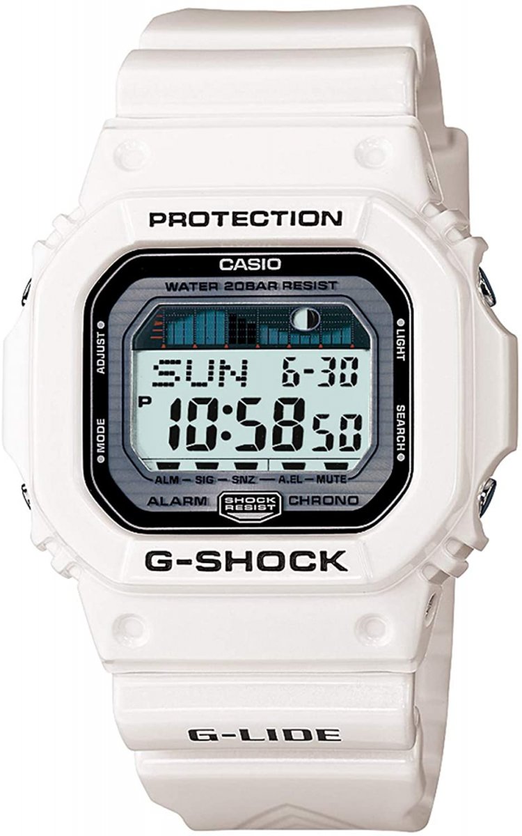 White accessories for men's summer coordination (5) "G-Shock's white watch