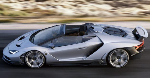 Lamborghini Introduces Limited Edition Open Air Model “Centenario Roadster”