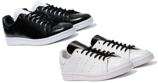 Stan Smiths in fine tumbled leather, pre-released at ” ESTNATION