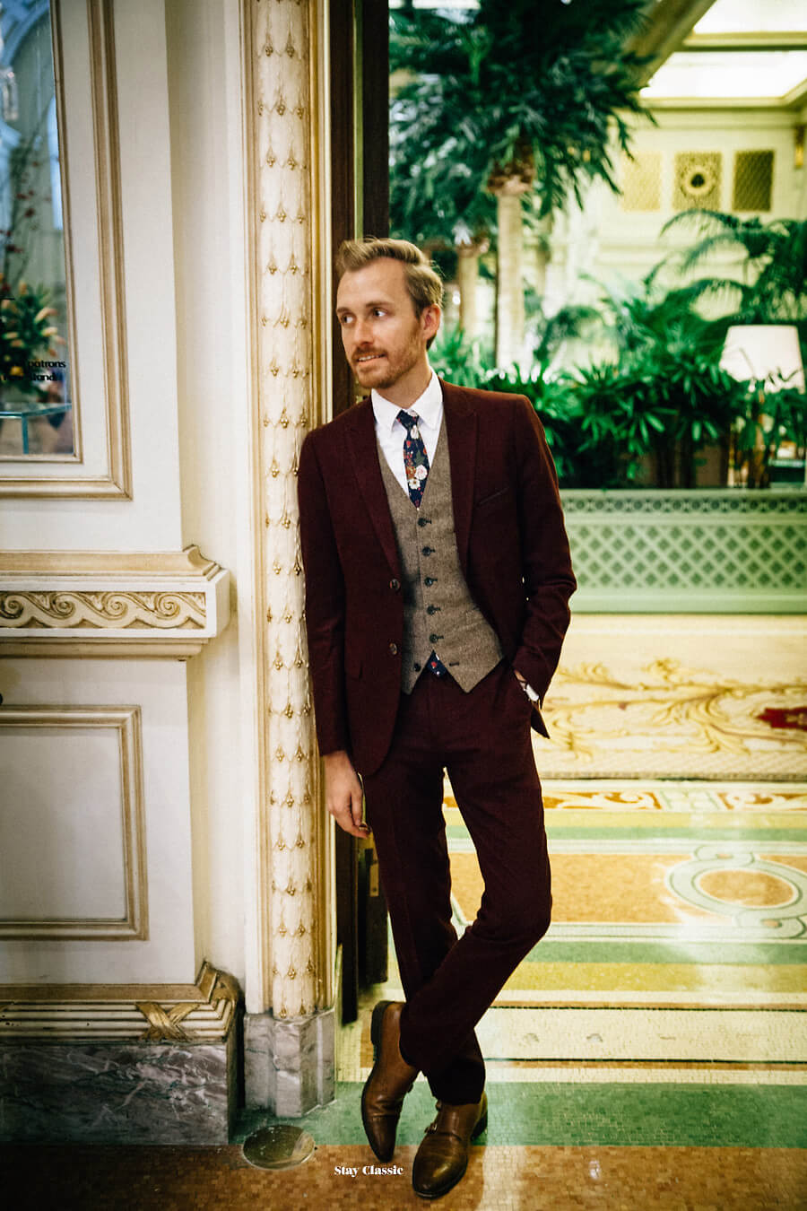 スーツ × ベストの着こなし術 男前研究所 スーツ × ベストの着こなし術 男前研究所