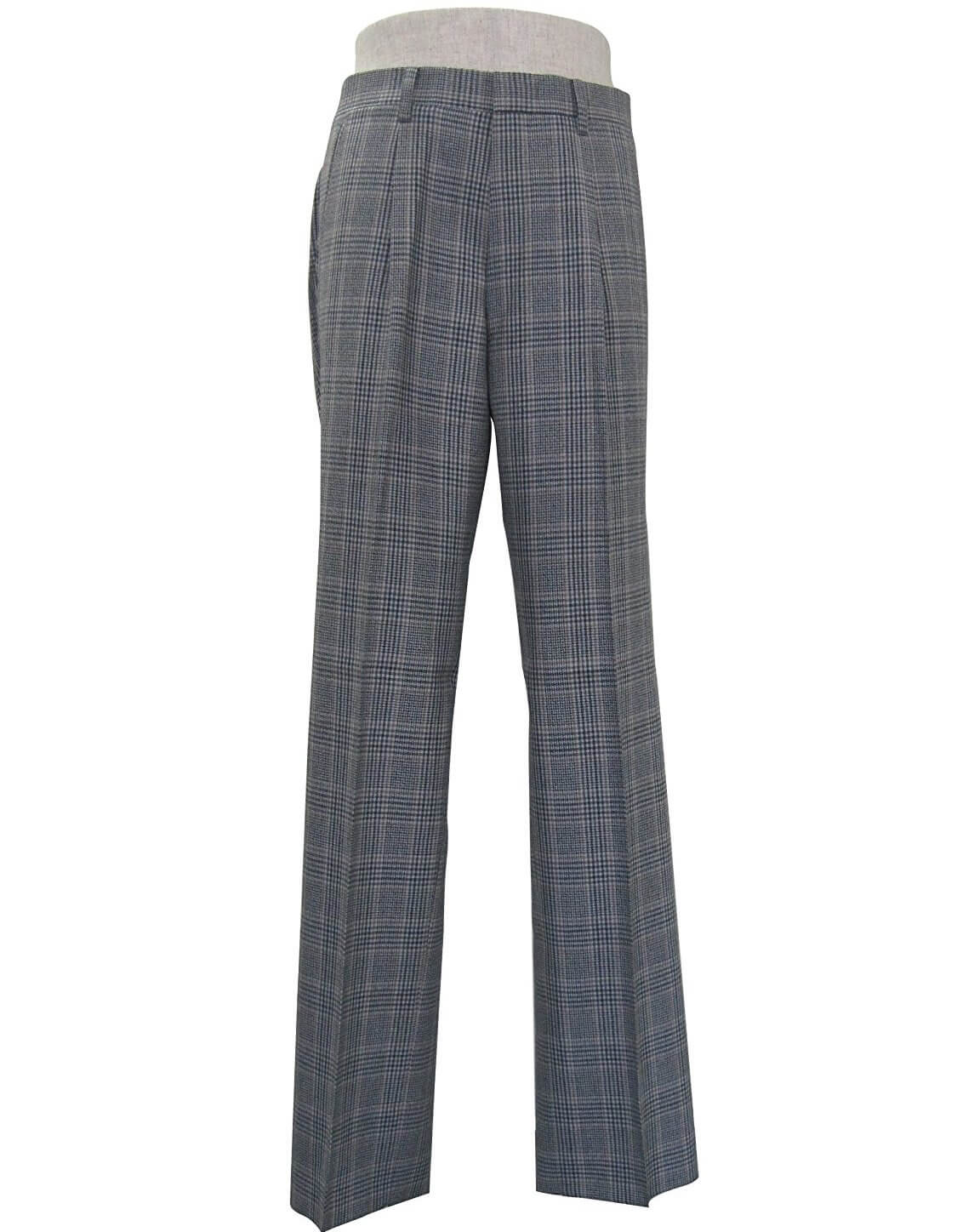 Santos Wool Check Slacks