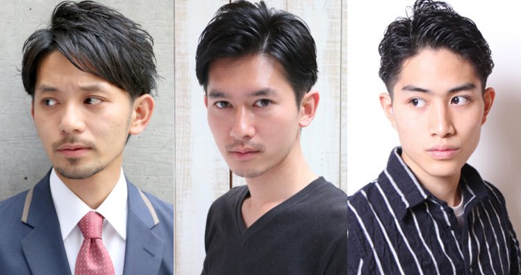 メンズショートヘア オシャレ七三 刈り上げが流行 最新髪型 メンズファッションメディア Otokomaeotokomae 男前研究所