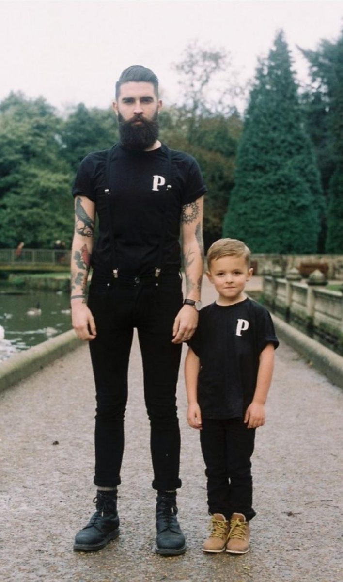 Suspenders & T-shirt style