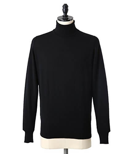 ジョンスメドレーJohn Smedley メンズクルーネックウールニット 長袖