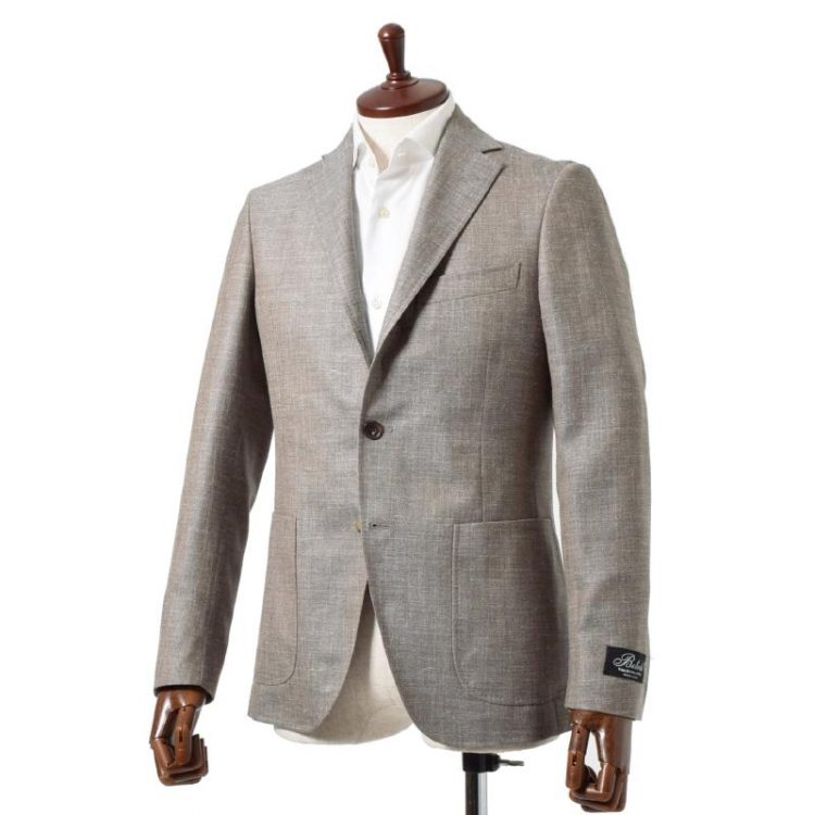 Belvest(ベルべスト) JacketInTheBox 3B ウールシルクリネンジャケット