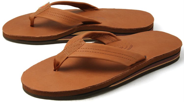 Recommended flip flops for men (6) "RAINBOW SANDALS Classic Leather Double Layer