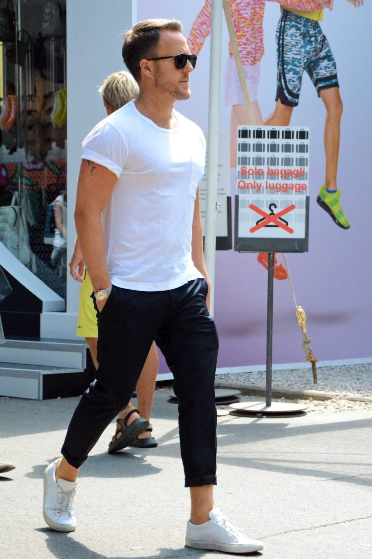Sneakers & Ankle Pants