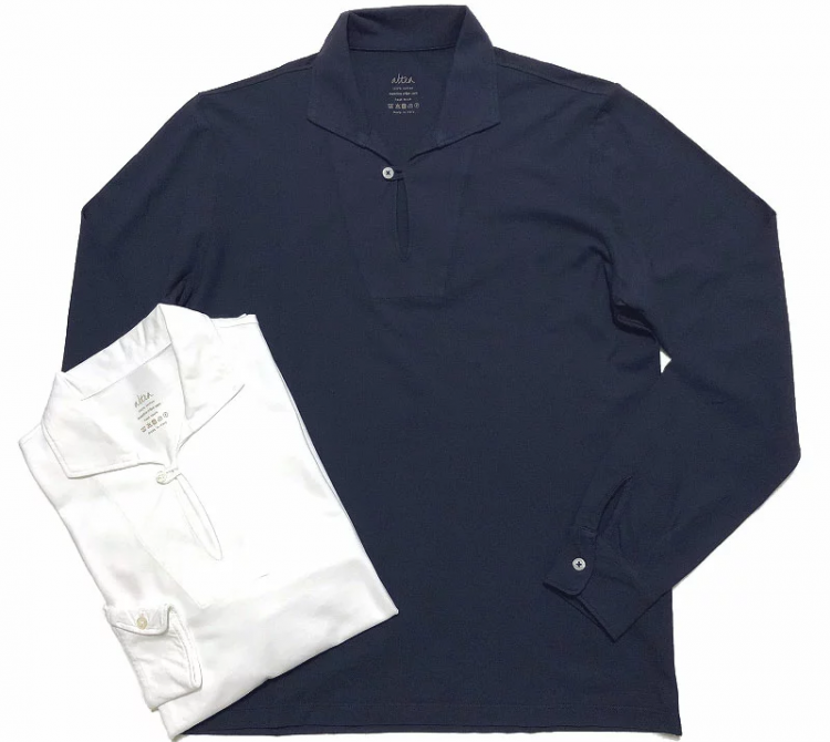 Long-sleeved polo shirt recommended " altea CAPRI