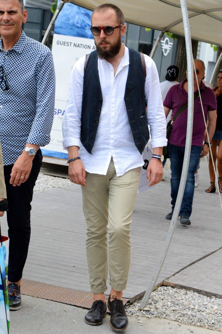 Linen Shirt x Gilet