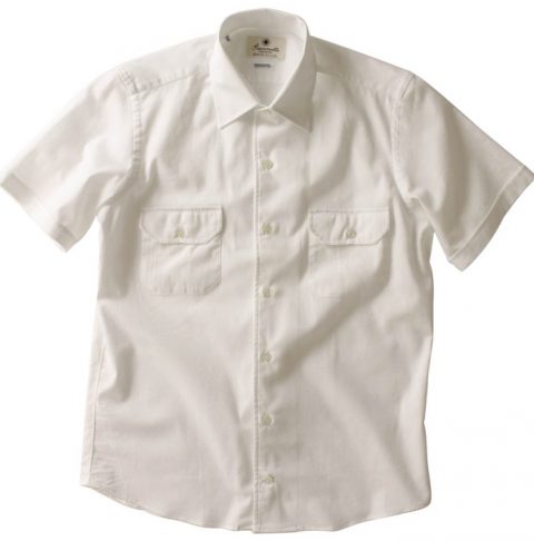 Jeannette " Short-sleeved linen shirt