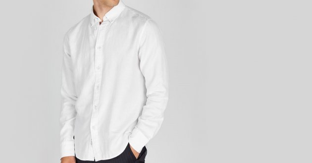 Featuring plain shirts that can be worn tucked out!