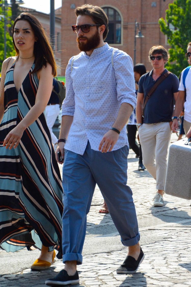 Espadrilles x Cropped Pants