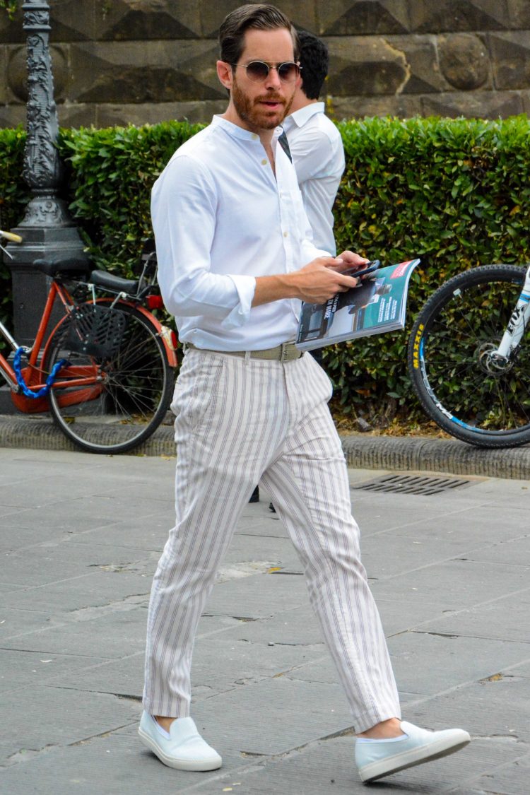 Slip-ons & Pleated Pants