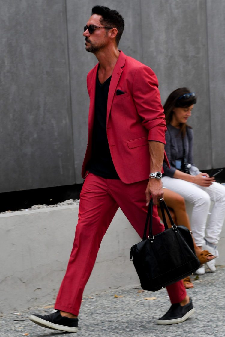 Slip-on x Suit Style