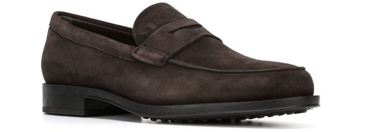 Tod's "Suede loafers