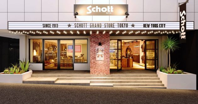 Schott Grand Store TOKYOが2017年9月13日(水)にNEW OPEN!