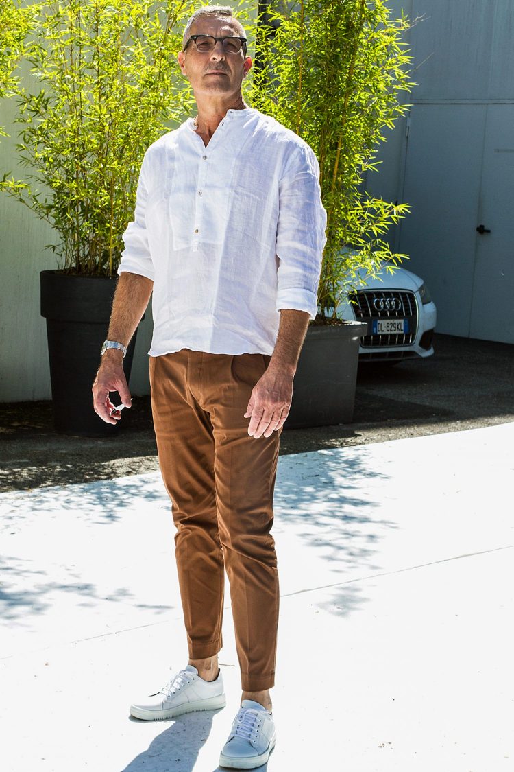 Ankle Pants x Shirt