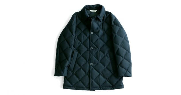 ÉDIFICE×MACKINTOSH” is now selling a special-order stainless steel collar down coat with Loro Piana’s “Storm System”!
