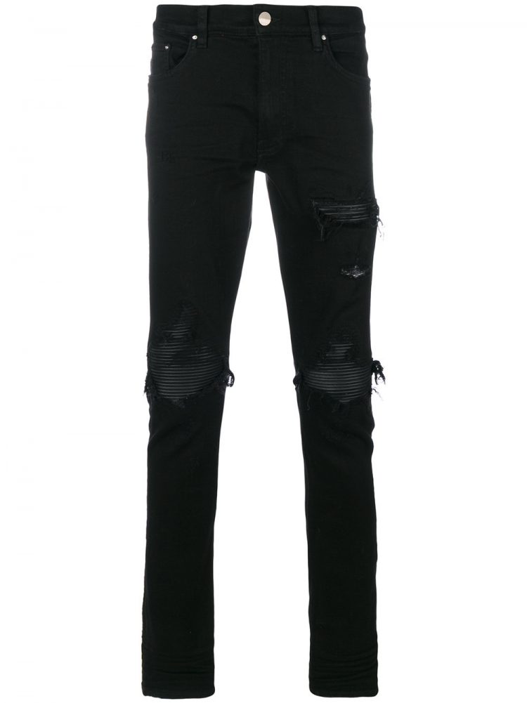 AMIRI Damaged Skinny Jeans