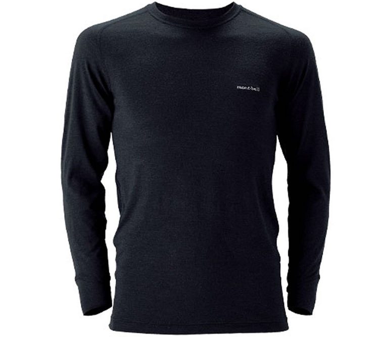 mont-bell Super Merino Wool M.W. Round Neck Shirt