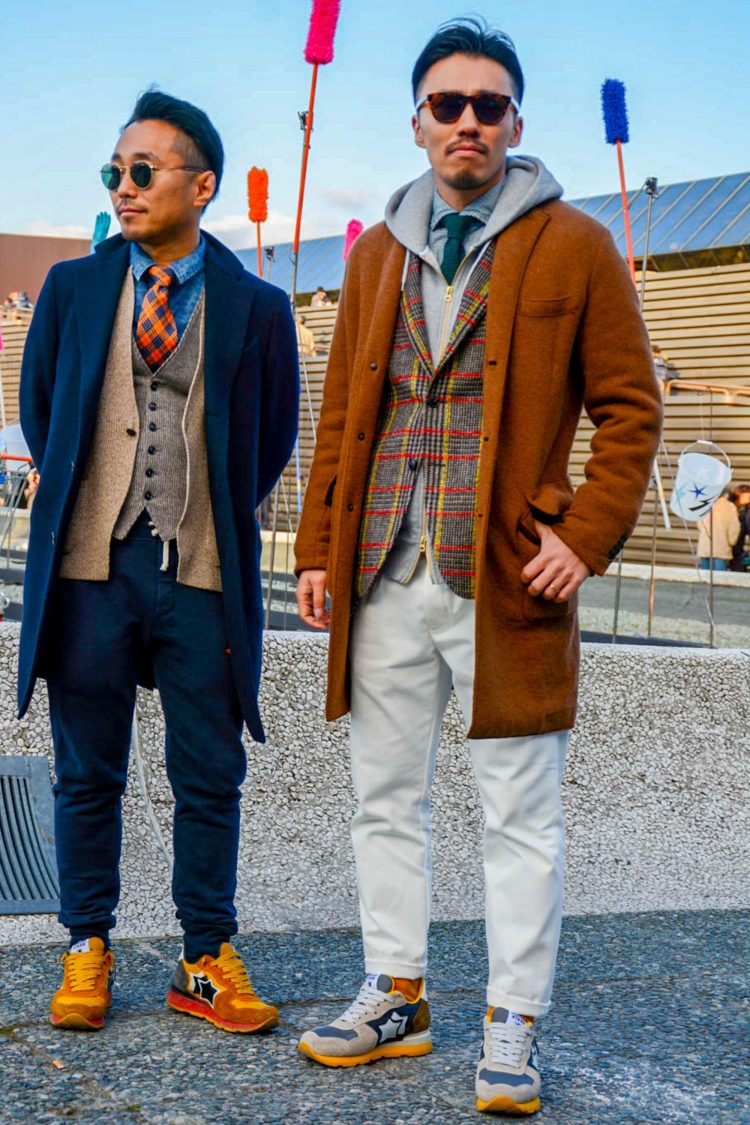 Men's White Pants Codes with Layers