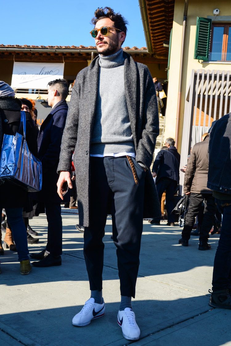 Create stylish men's coordination with gradation and layering techniques
