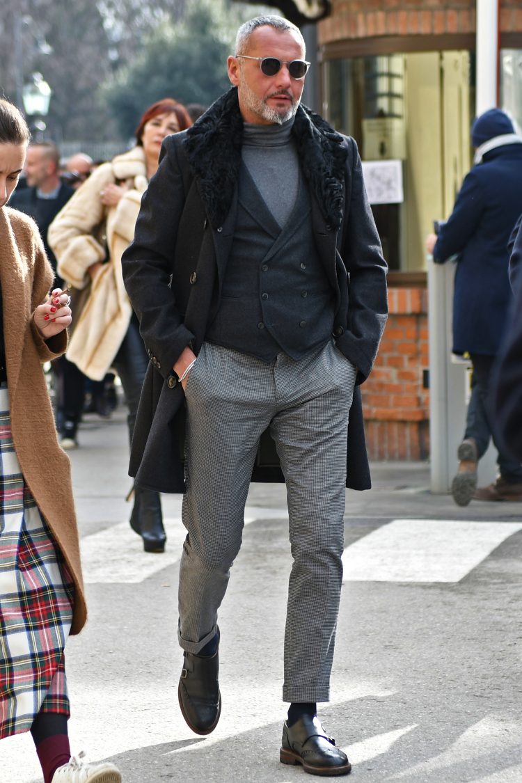Boa Coat x Gilet x Double Monk Strap Shoes