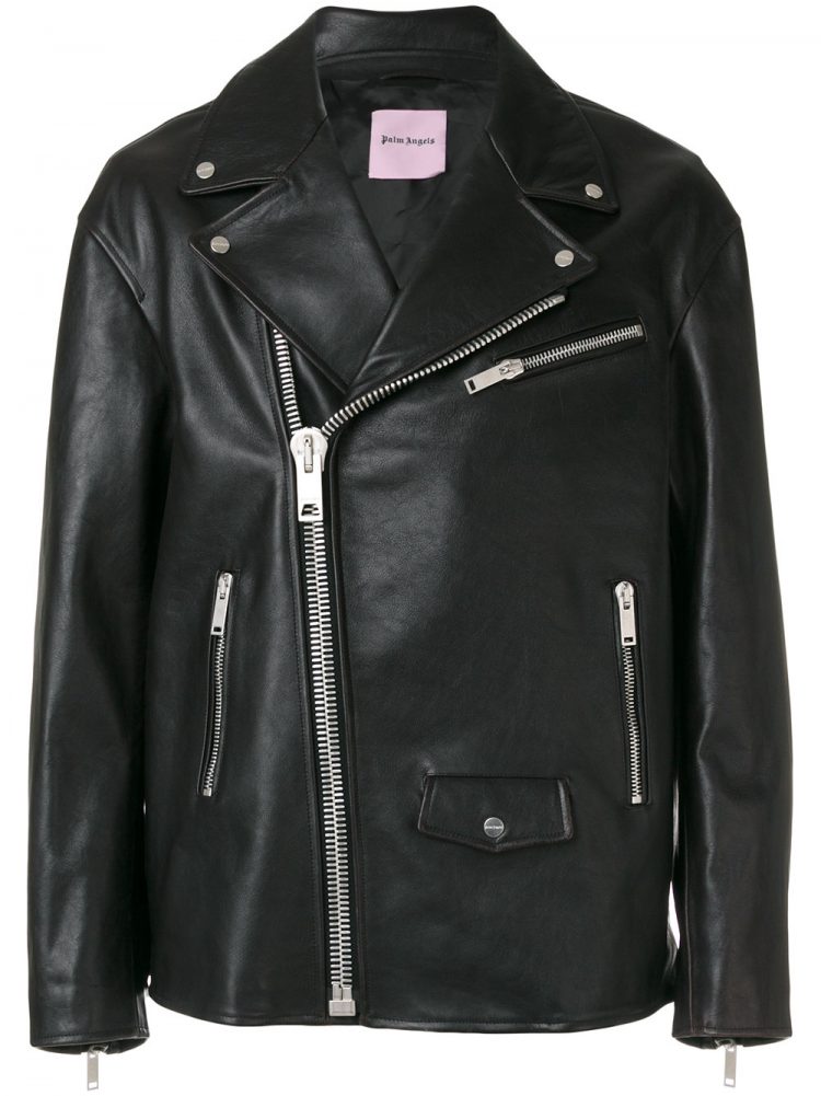 PALM ANGELS Classic Biker Jacket