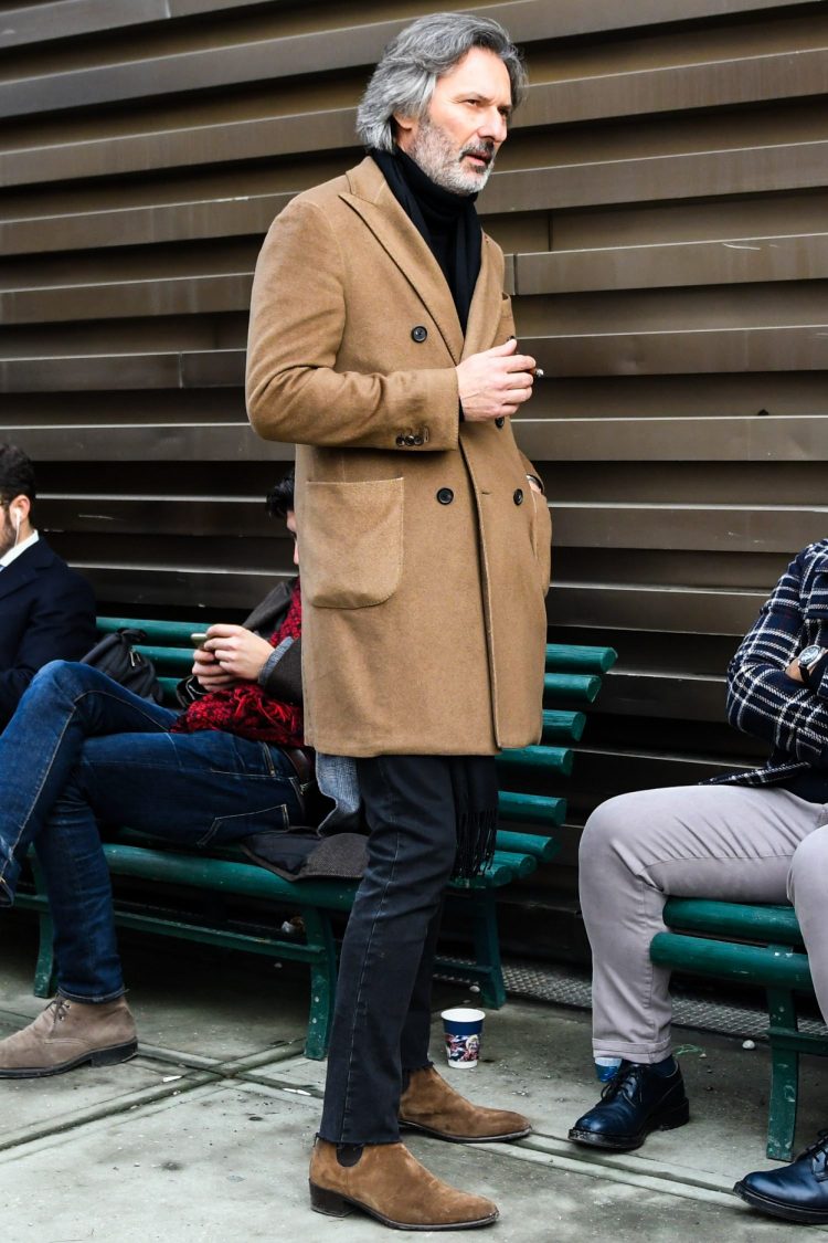 Brown and black "Chester coat