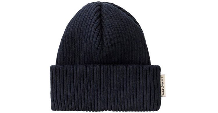 Nudie Jeans Knit Hat Nilsson Blue