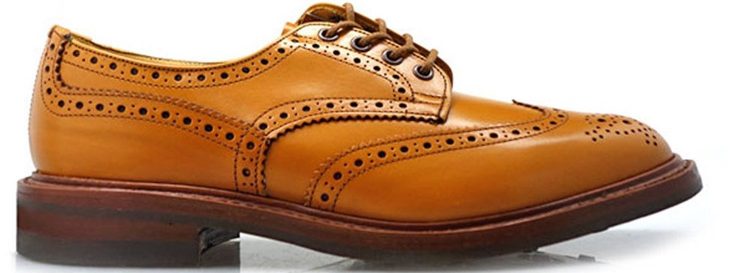 Tricker's Wingtip Shoes BOURTON