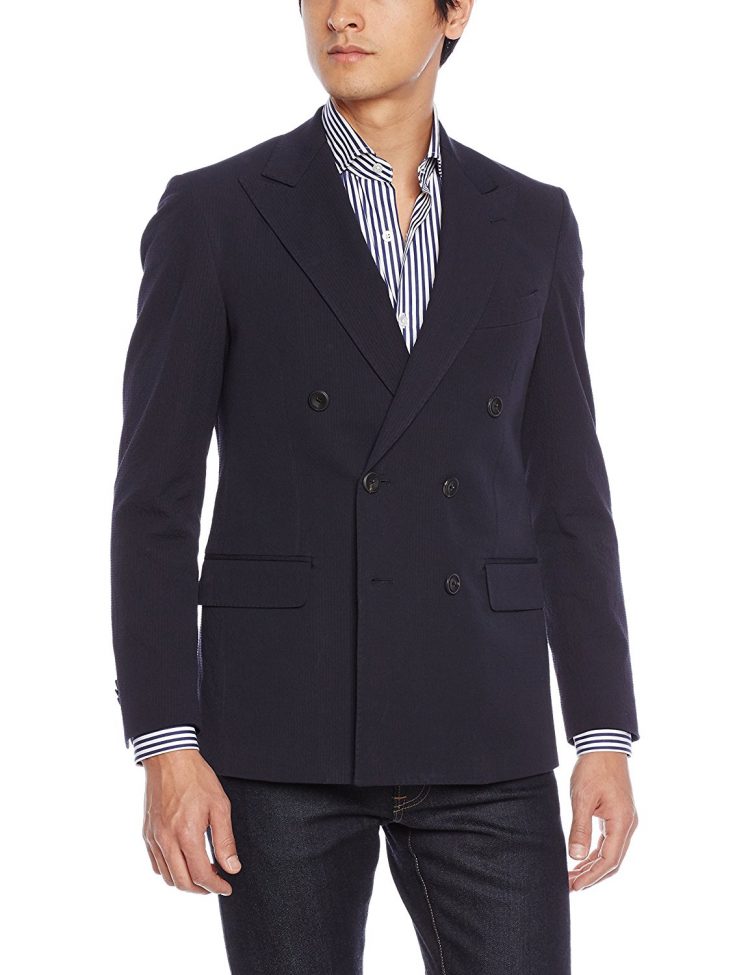 DOPPIAA Seersucker Double Jacket