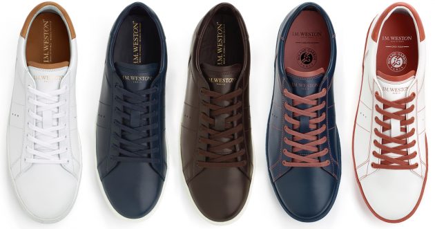 J.M. WESTON New colors from ” 649 Sneaker ” & Roland Garros collaboration model!