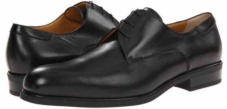 A TESTONI Plain Toe with Outside Feather