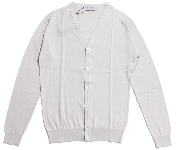 JOHN SMEDLEY Cardigan WHITCHURCH